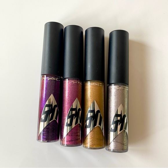 New MAC Star Trek Lip Glass Set of 4 - Picture 1 of 4